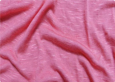 De roze/Witte Stof van de het Meubilairstoffering van de Viscosestof voor Sportkleding