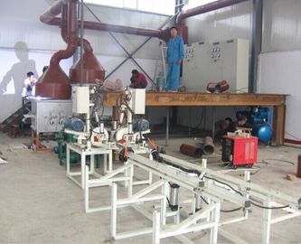 500KG gecombineerde Industriële Smeltende Oven 55kw voor het gietende systeem van de koperstaaf