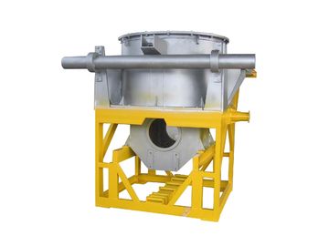 de Oven van het Zinkmeling van 300KG 75KW, 0.3 Hoofd Smeltende Oven van de Frequentie Elektrische Inductie
