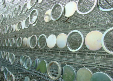 Om het even welke van de het Stofcollector van de Typeindustrie Kooi van de de Zakfilter met Zink Gegalvaniseerde Behandeling