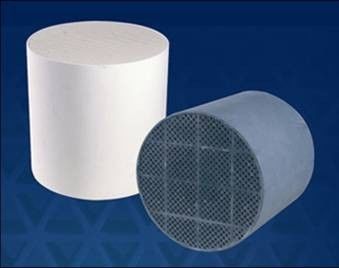 Katalysator van de Diesel de Corpusculaire Stroom Filtermuur, ceramische drager