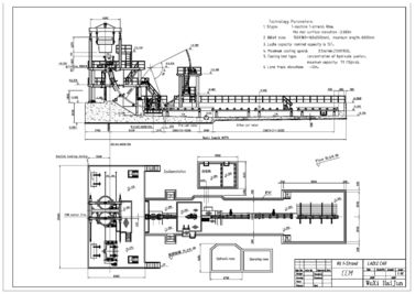Stijve Staaf Gietende Machine/Staafgietmachines, R6M 1S CCM