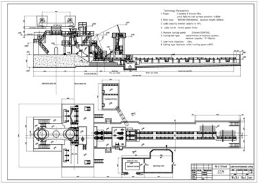 Staaf CCM/Hydraulische van R6M 3S Staafsnijmachine