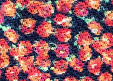 De eigentijdse Bloemenstof van het Viscoserayon voor Gevoeld/Hoofdkussen/Sportkleding